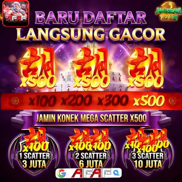 AFAF Bonus Member Baru 100%