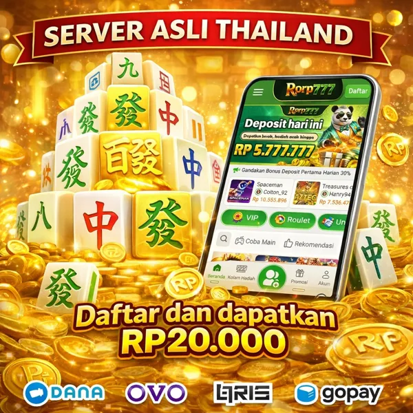 RORP777 Slot Anti Rungkad Indonesia